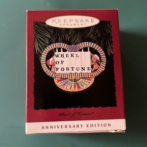 Hallmark Keepsake Ornament Wheel of Fortune Anniversary Edition